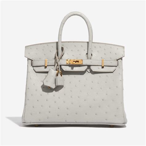 hermes birkin ostrich bag|hermes birkin 25 ostrich.